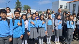 Xocalıda da ilk zəng çalındı (FOTO)