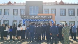 Xocalıda da ilk zəng çalındı (FOTO)