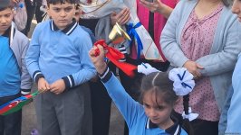 Xocalıda da ilk zəng çalındı (FOTO)