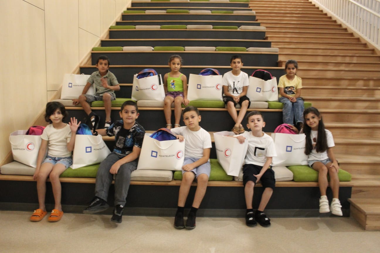 AzInTelecom və AzQAC Qarabağda “Məktəbə Qayıdış” aksiyası keçirdi (FOTO)