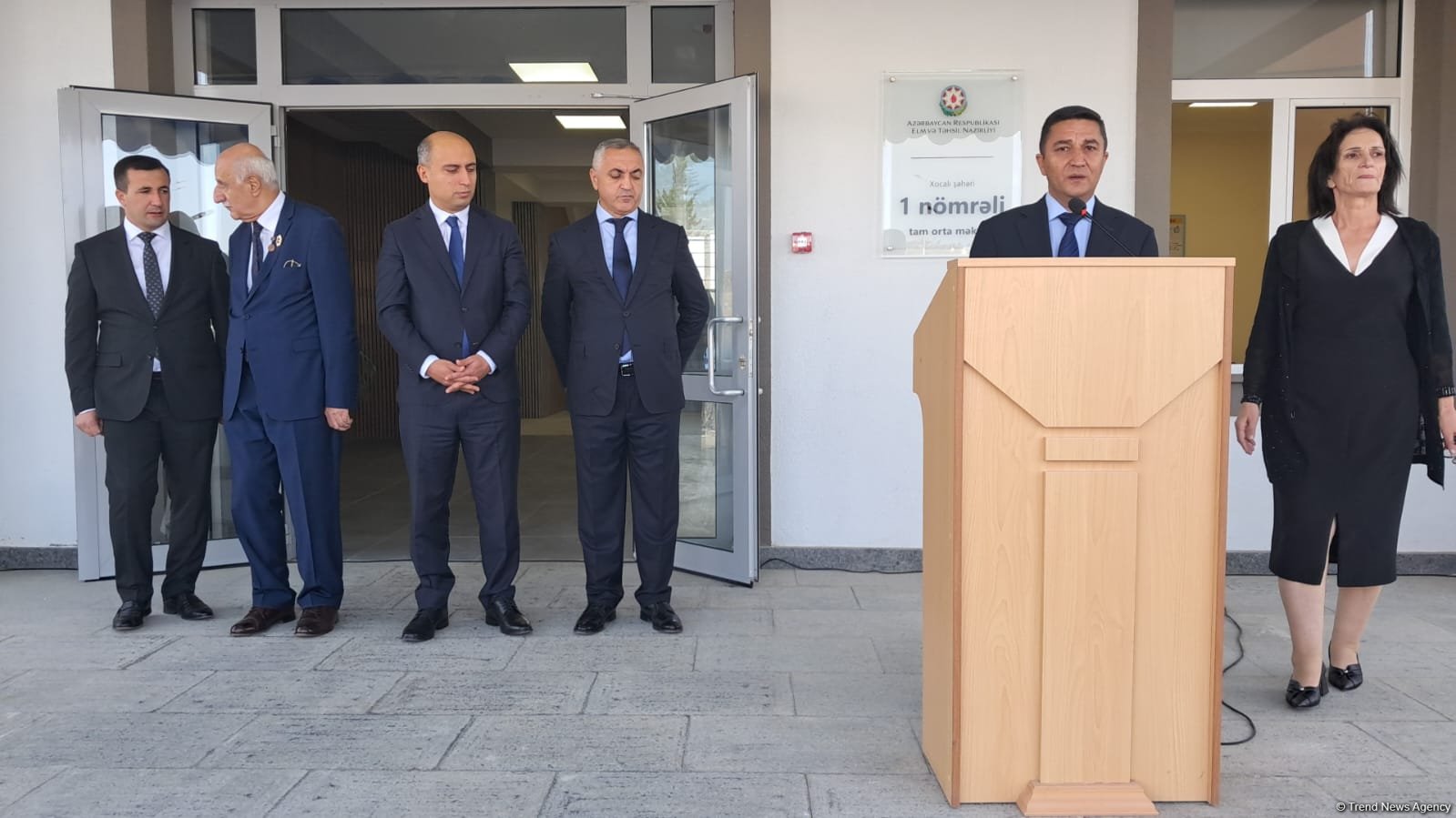 Xocalıda da ilk zəng çalındı (FOTO)
