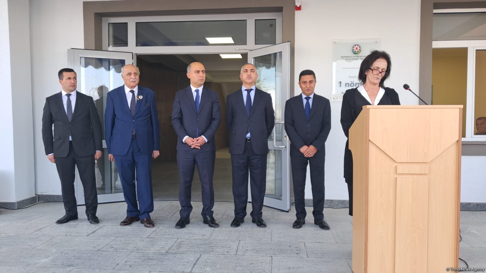 Xocalıda da ilk zəng çalındı (FOTO)