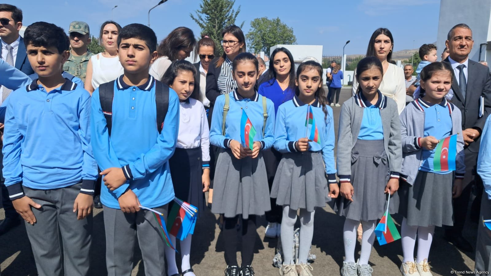 Xocalıda da ilk zəng çalındı (FOTO)