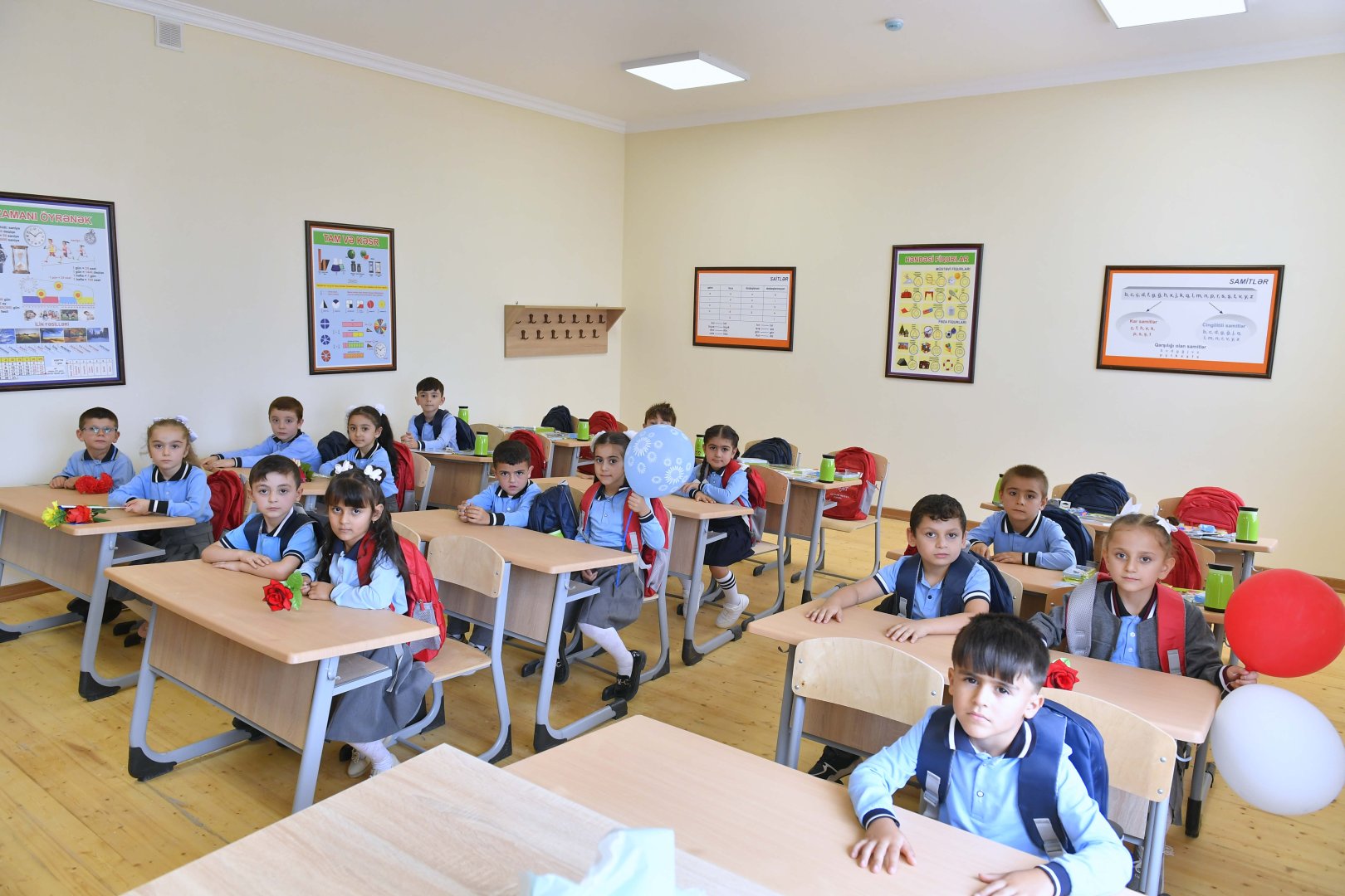 Heydər Əliyev Fondu tərəfindən Saatlı rayonunda inşa edilən yeni məktəb binası istifadəyə verilib (FOTO)