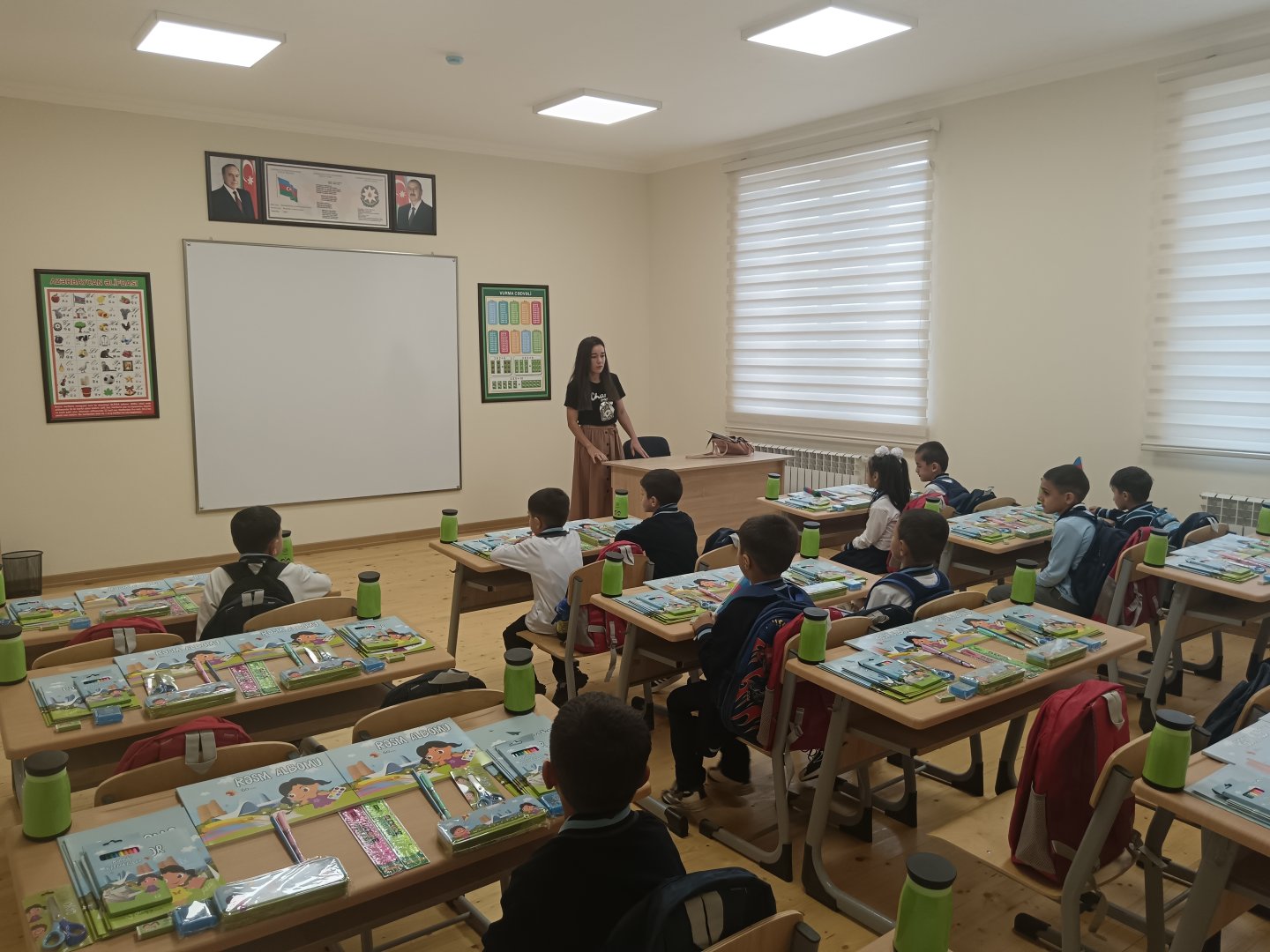 Heydər Əliyev Fondunun İmişlinin Aranlı kəndinin şagirdlərinə yeni dərs ili hədiyyəsi (FOTO/VİDEO)
