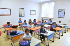 Heydər Əliyev Fondu tərəfindən Saatlı rayonunda inşa edilən yeni məktəb binası istifadəyə verilib (FOTO)