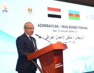 Bakıda Azərbaycan-İraq Biznes Forumu keçirilib (FOTO) (ƏLAVƏ EDİLİB)