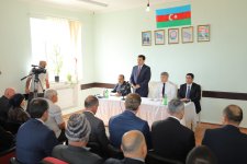 Xaçmazın Gödəkli kəndində sakinlərin müraciət və təklifləri dinlənilib (FOTO)