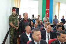 Xaçmazın Gödəkli kəndində sakinlərin müraciət və təklifləri dinlənilib (FOTO)