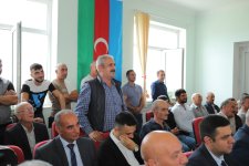 Xaçmazın Gödəkli kəndində sakinlərin müraciət və təklifləri dinlənilib (FOTO)