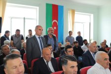 Xaçmazın Gödəkli kəndində sakinlərin müraciət və təklifləri dinlənilib (FOTO)