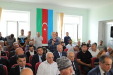 Xaçmazın Gödəkli kəndində sakinlərin müraciət və təklifləri dinlənilib (FOTO)