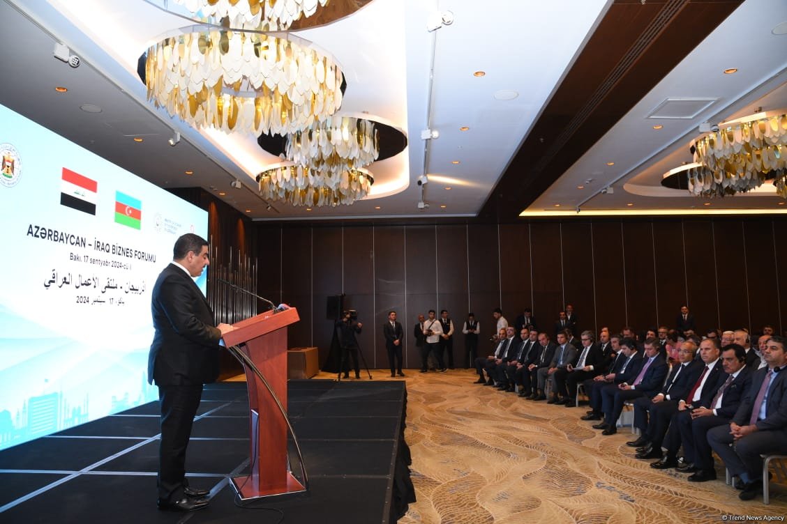 Bakıda Azərbaycan-İraq Biznes Forumu keçirilib (FOTO) (ƏLAVƏ EDİLİB)