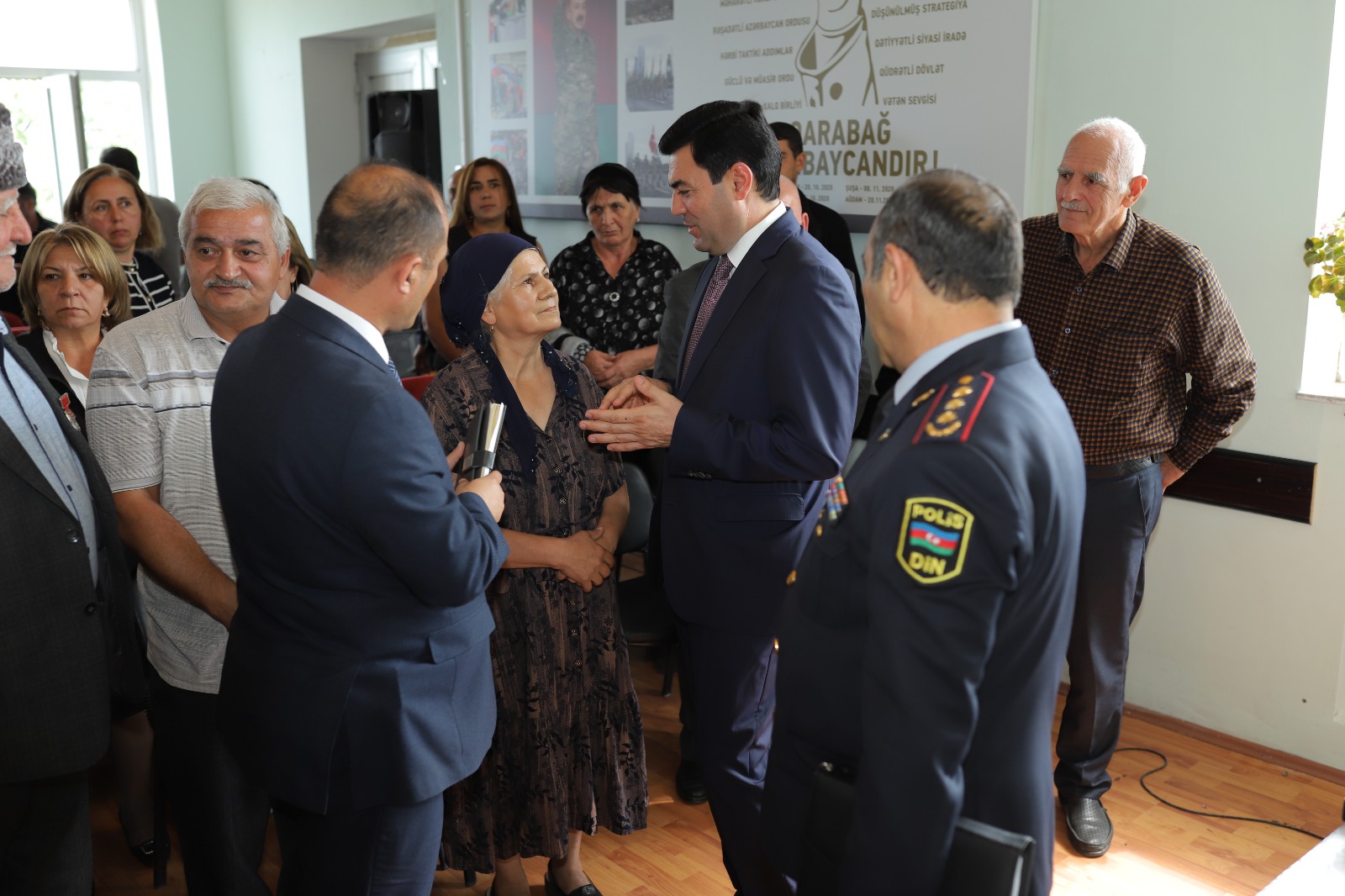 Xaçmazın Gödəkli kəndində sakinlərin müraciət və təklifləri dinlənilib (FOTO)