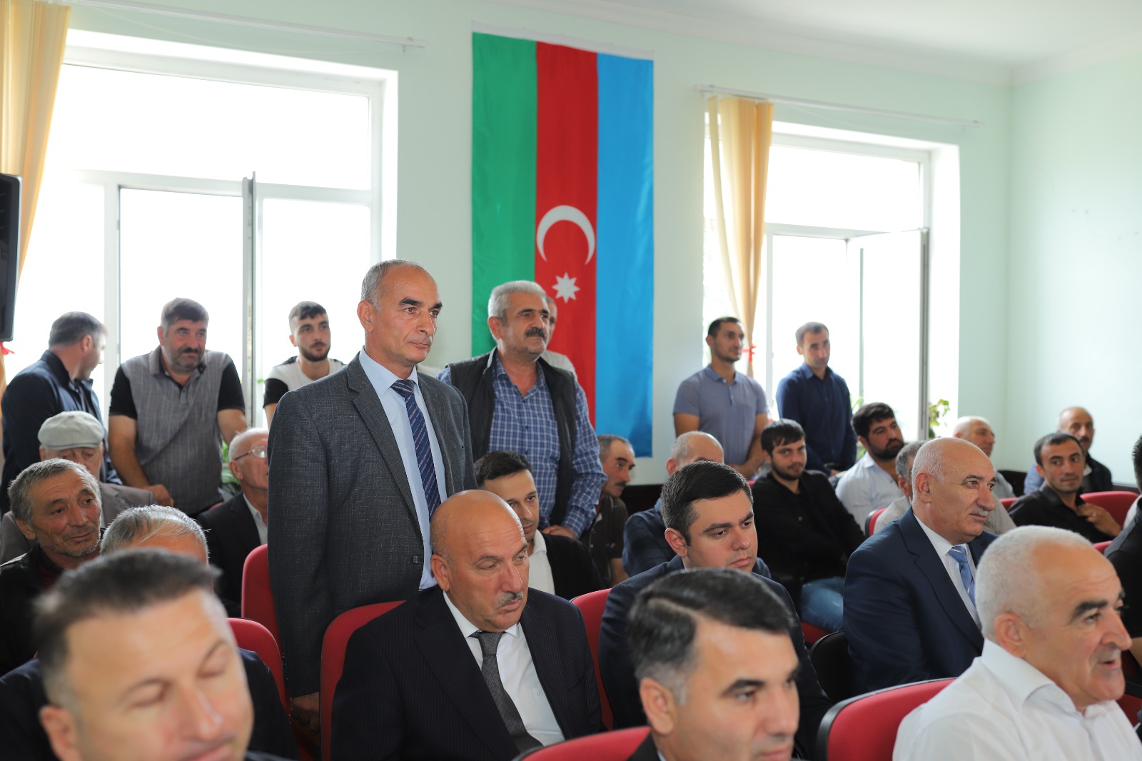 Xaçmazın Gödəkli kəndində sakinlərin müraciət və təklifləri dinlənilib (FOTO)