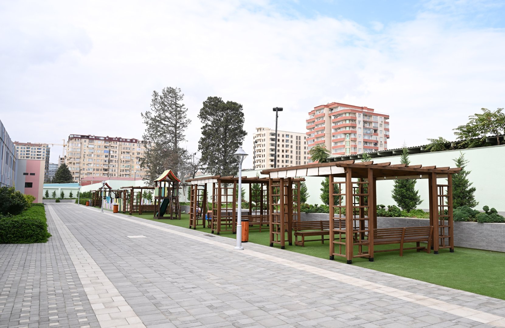 Heydər Əliyev Fondunun vitse-prezidenti Leyla Əliyeva “Kəpənək” uşaq bağçasının açılışında iştirak edib (FOTO)