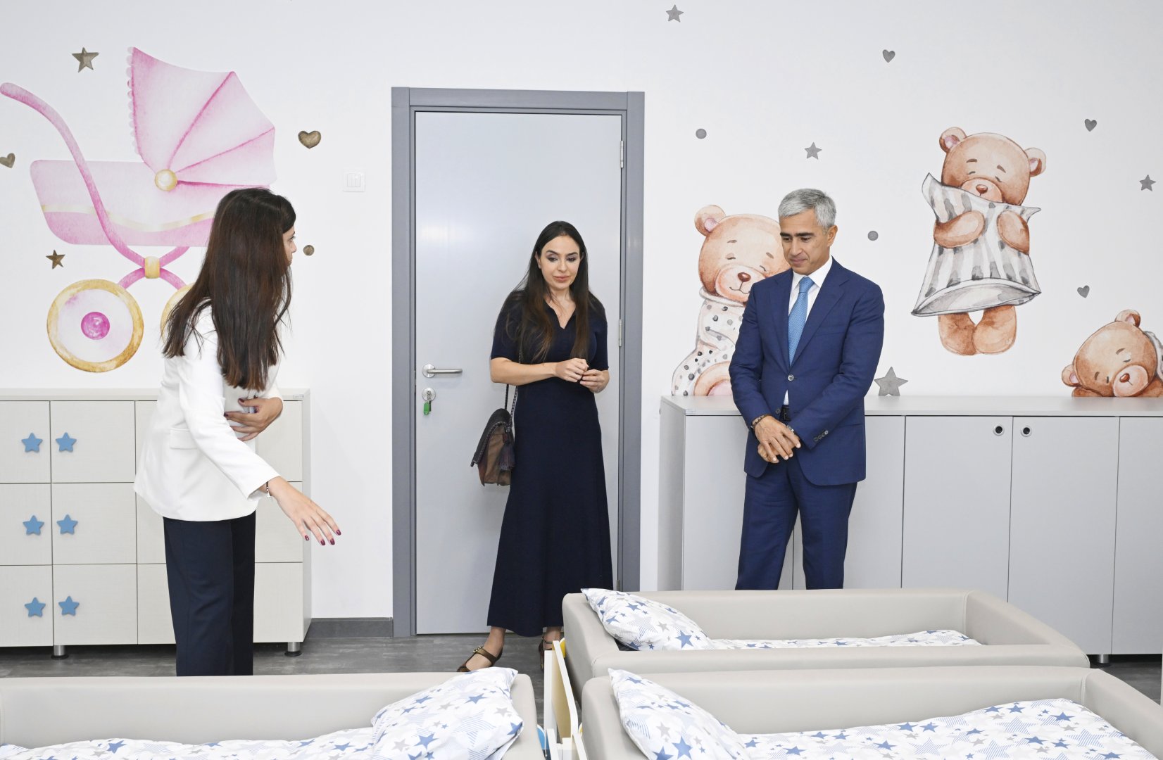 Heydər Əliyev Fondunun vitse-prezidenti Leyla Əliyeva “Kəpənək” uşaq bağçasının açılışında iştirak edib (FOTO)