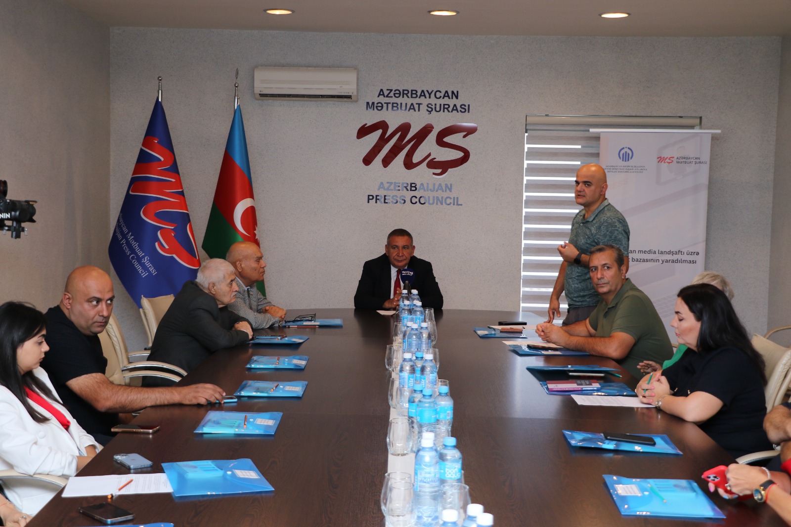 “Azərbaycan media landşaftı üzrə məlumat bazasının yaradılması” layihəsi üzrə üçüncü toplantı keçirilib