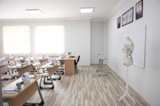 Heydər Əliyev Fondunun vitse-prezidenti Leyla Əliyeva Biləsuvar rayonunda yeni inşa edilən məktəbdə olub (FOTO)