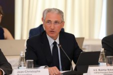 Bakıda iqlim dəyişikliyi ilə mübarizəyə dəstək üçün yaradılmış beynəlxalq Fondun üçüncü iclasının ilk günü başa çatıb (FOTO) (ƏLAVƏ OLUNUB)