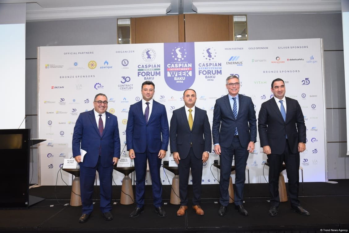 Bakıda birinci Xəzər Qaz Sənayesi Forumu keçirilib (FOTO) (ƏLAVƏ OLUNUB)