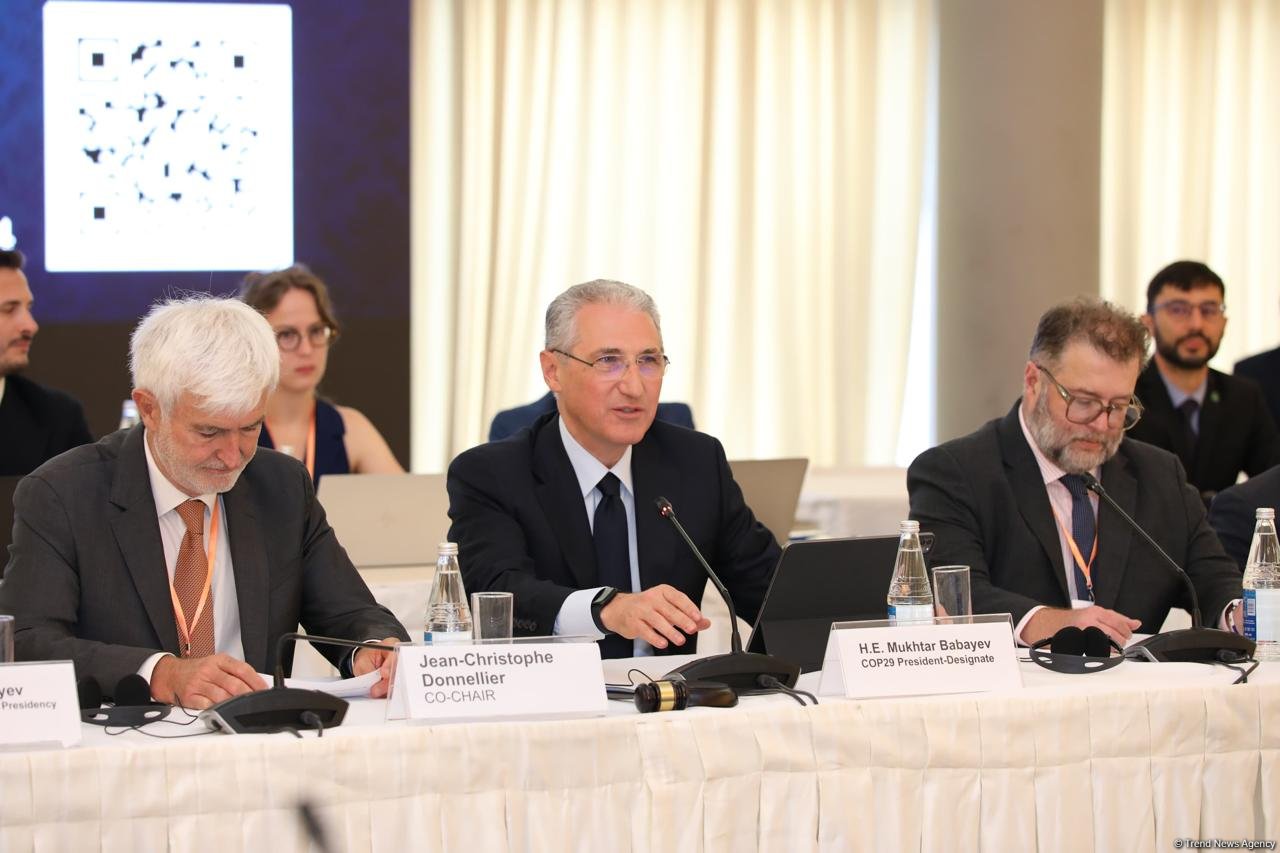 Bakıda iqlim dəyişikliyi ilə mübarizəyə dəstək üçün yaradılmış beynəlxalq Fondun üçüncü iclasının ilk günü başa çatıb (FOTO) (ƏLAVƏ OLUNUB)