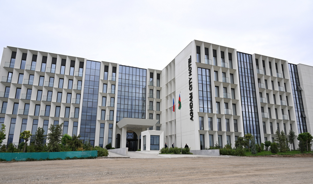Prezident İlham Əliyev “Aghdam City Hotel”in açılışında iştirak edib (YENİLƏNİB) (FOTO/VİDEO)