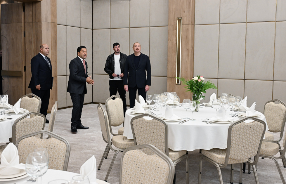 Prezident İlham Əliyev “Aghdam City Hotel”in açılışında iştirak edib (YENİLƏNİB) (FOTO/VİDEO)