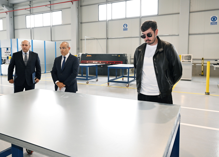 Prezident İlham Əliyev Ağdam Sənaye Parkında görülən işlərlə tanış olub, yeni zavodların açılışlarında iştirak edib (YENİLƏNİB) (FOTO/VİDEO)