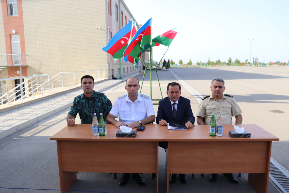 Hərbi Prokurorluq Dövlət Sərhəd Xidməti ilə birlikdə tədbir keçirib (FOTO)