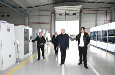Prezident İlham Əliyev Ağdam Sənaye Parkında görülən işlərlə tanış olub, yeni zavodların açılışlarında iştirak edib (YENİLƏNİB) (FOTO/VİDEO)