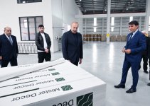 Prezident İlham Əliyev Ağdam Sənaye Parkında görülən işlərlə tanış olub, yeni zavodların açılışlarında iştirak edib (YENİLƏNİB) (FOTO/VİDEO)