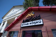 “Kitab köşkü” – “AzerGold” QSC-dən daha bir maarifləndirici layihə (FOTO/VİDEO)