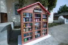 “Kitab köşkü” – “AzerGold” QSC-dən daha bir maarifləndirici layihə (FOTO/VİDEO)