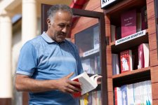 “Kitab köşkü” – “AzerGold” QSC-dən daha bir maarifləndirici layihə (FOTO/VİDEO)