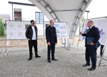 Prezident İlham Əliyev Ağdamın Xıdırlı kəndində görülən bərpa işləri ilə tanış olub (YENİLƏNİB) (FOTO/VİDEO)