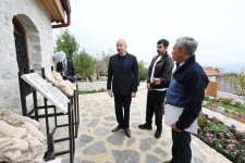 Prezident İlham Əliyev Şuşada Üzeyir Hacıbəylinin ev-muzeyinin bərpadan sonra açılışında iştirak edib (YENİLƏNİB) (FOTO/VİDEO)