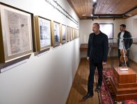 Prezident İlham Əliyev Şuşada Üzeyir Hacıbəylinin ev-muzeyinin bərpadan sonra açılışında iştirak edib (YENİLƏNİB) (FOTO/VİDEO)
