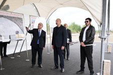Prezident İlham Əliyev Ağdam-Əsgəran-Xocalı-Xankəndi avtomobil yolunda aparılan işlərlə tanış olub (YENİLƏNİB) (FOTO/VİDEO)