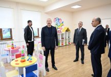 Prezident İlham Əliyev Xankəndidə 1 nömrəli körpələr evi-uşaq bağçasının təmirdən sonra açılışında iştirak edib (YENİLƏNİB) (FOTO/VİDEO)