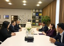 Fərid Qayıbov Avropa Stolüstü Tennis Birliyinin icraçı prezidenti ilə görüşüb (FOTO)