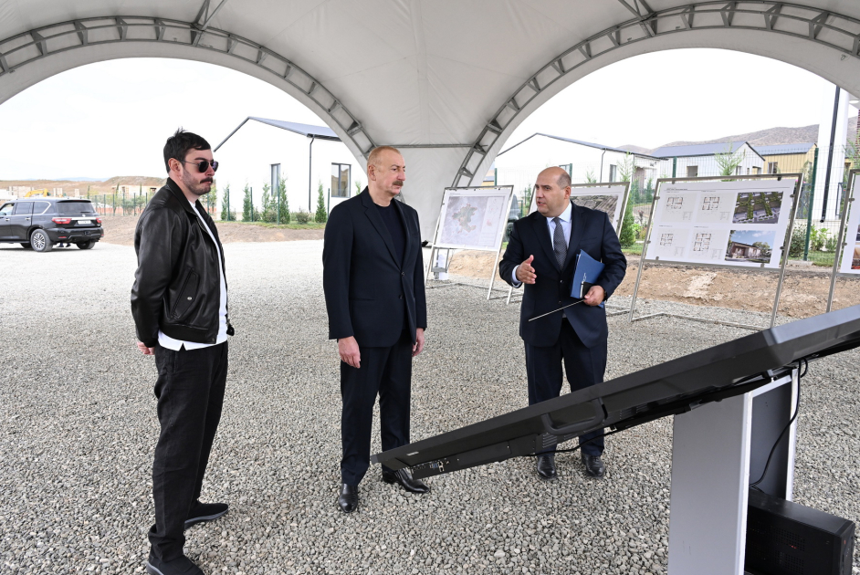 Prezident İlham Əliyev Ağdamın Xıdırlı kəndində görülən bərpa işləri ilə tanış olub (YENİLƏNİB) (FOTO/VİDEO)