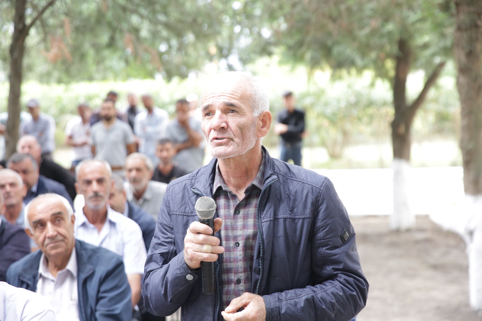 Xaçmazın Pirquluoba kəndində növbəti səyyar qəbul keçirilib (FOTO)