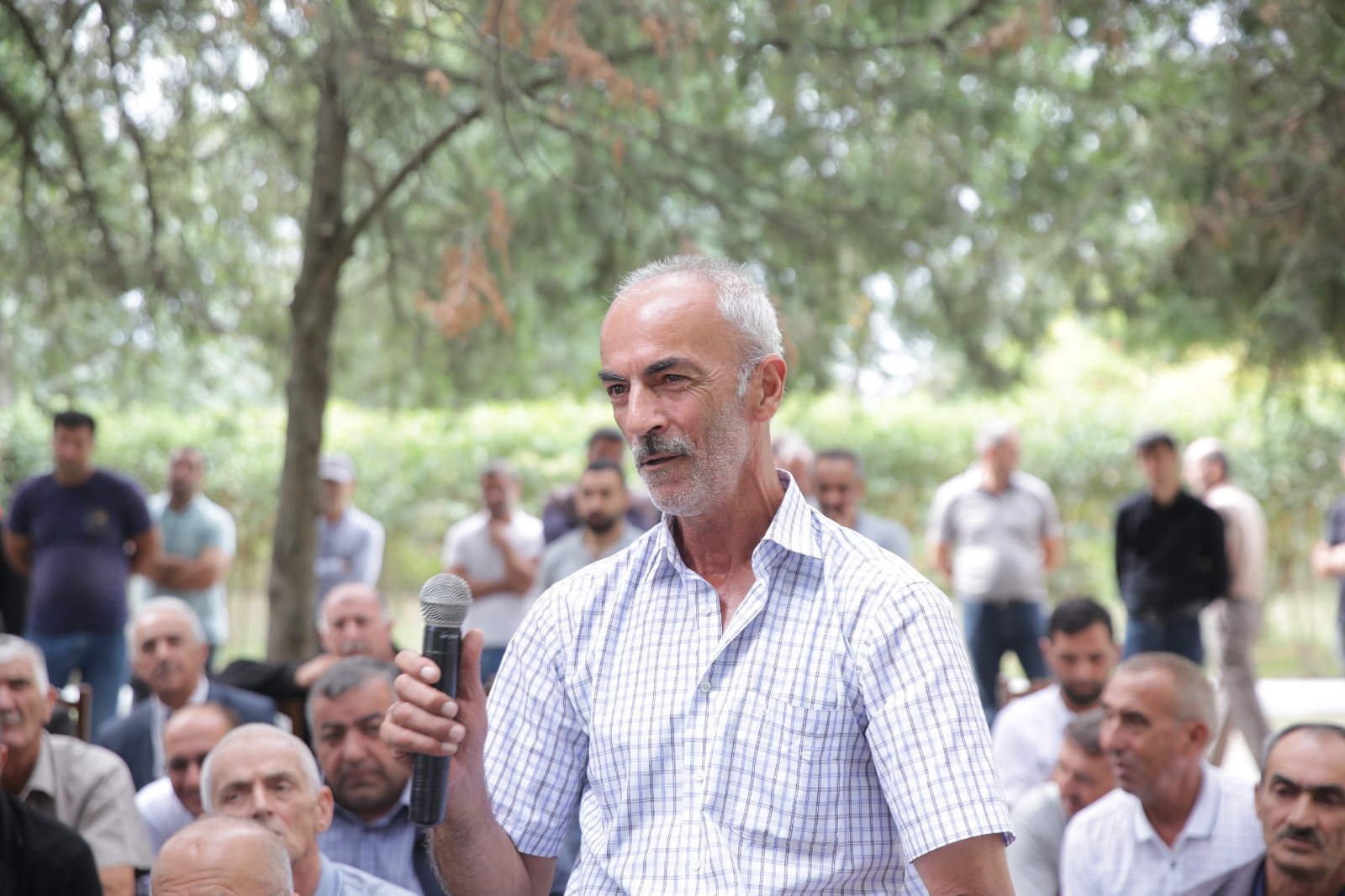 Xaçmazın Pirquluoba kəndində növbəti səyyar qəbul keçirilib (FOTO)