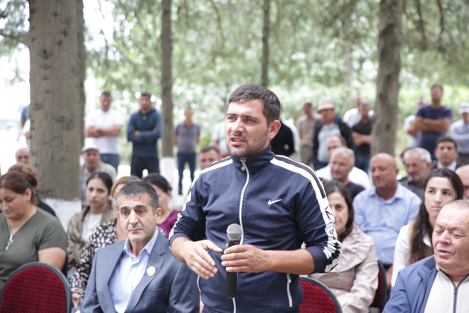 Xaçmazın Pirquluoba kəndində növbəti səyyar qəbul keçirilib (FOTO)