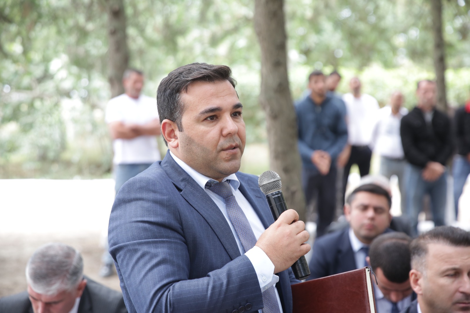 Xaçmazın Pirquluoba kəndində növbəti səyyar qəbul keçirilib (FOTO)