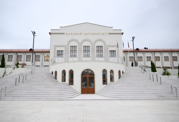Qarabağ Universitetindən GÖRÜNTÜLƏR (VİDEO)