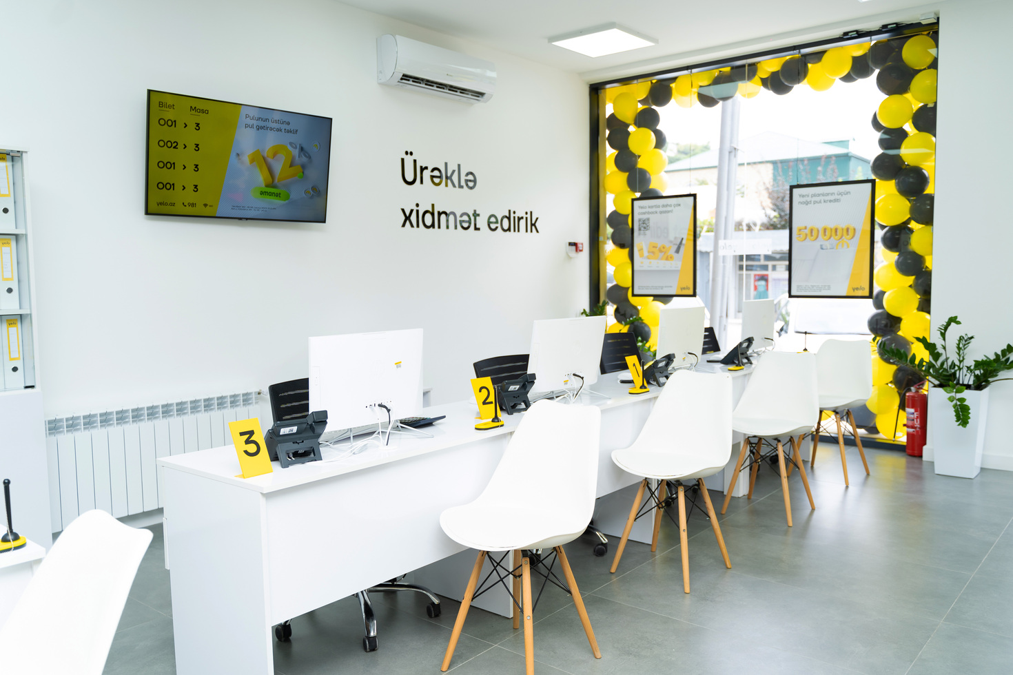 Yelo Bank daha bir rəqəmsal filialını Şamaxıda açdı! (FOTO)