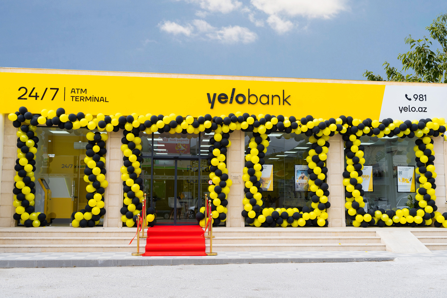 Yelo Bank daha bir rəqəmsal filialını Şamaxıda açdı! (FOTO)