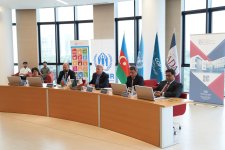 BMT-nin Qaçqın Agentliyinin yüksək səviyyəli rəsmisi ADA Universitetində olub (FOTO)